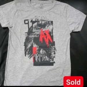 Armani Exchange  Cotton AX Logo size M - T Shirt NWT